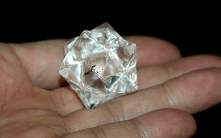 ブラジル産]天然水晶スターカット(QAZ-STAR02) | 天然石 