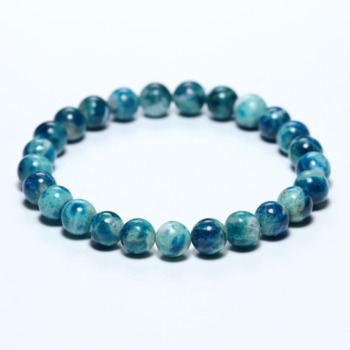 記念特価★[高品質]アフガニスタン産アフガナイトブレスレット（約7.5mm玉）(24th-AFNT-BR0751IS)