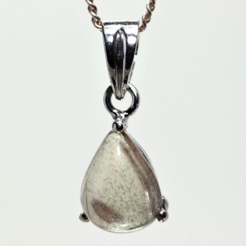 記念特価★チベット産アンデシンペンダントトップ（シルバー925）(24th-ANDSI-PT0015IS)