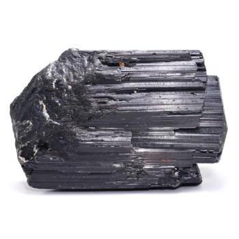 記念特価★[高品質]ブラジル産ブラックトルマリン結晶原石/ショールトルマリン（296g）(24th-BKTOR-RF0296IS)