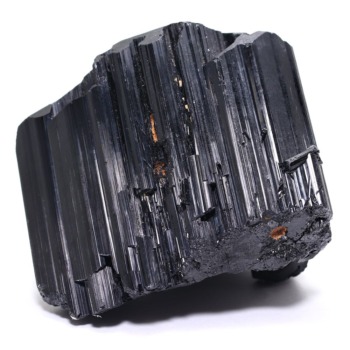 記念特価★[高品質]ブラジル産ブラックトルマリン結晶原石/ショールトルマリン（391g）(24th-BKTOR-RF0391IS)