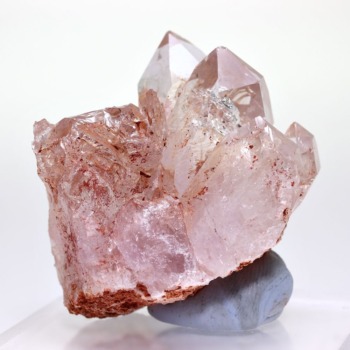 記念特価★[高品質]ブラジル産エレスチャルクォーツ原石クラスター（46.0g・根本がほんのりアメジスト）(24th-BLELE-CL0460IS)