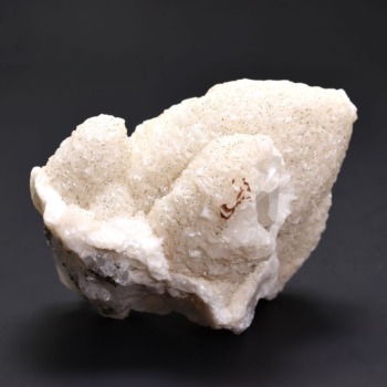 【第三弾】記念特価★ルーマニア産キャンドルクォーツ（原石108g・周囲はカルサイト＆パイライトと思われる）(24th-CANDQ-NP1080IS)