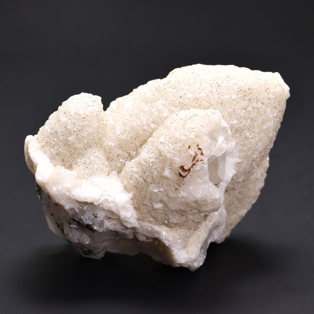 記念特価★ルーマニア産キャンドルクォーツ(原石108g・周囲はカルサイト&パイライトと思われる)-slide-0