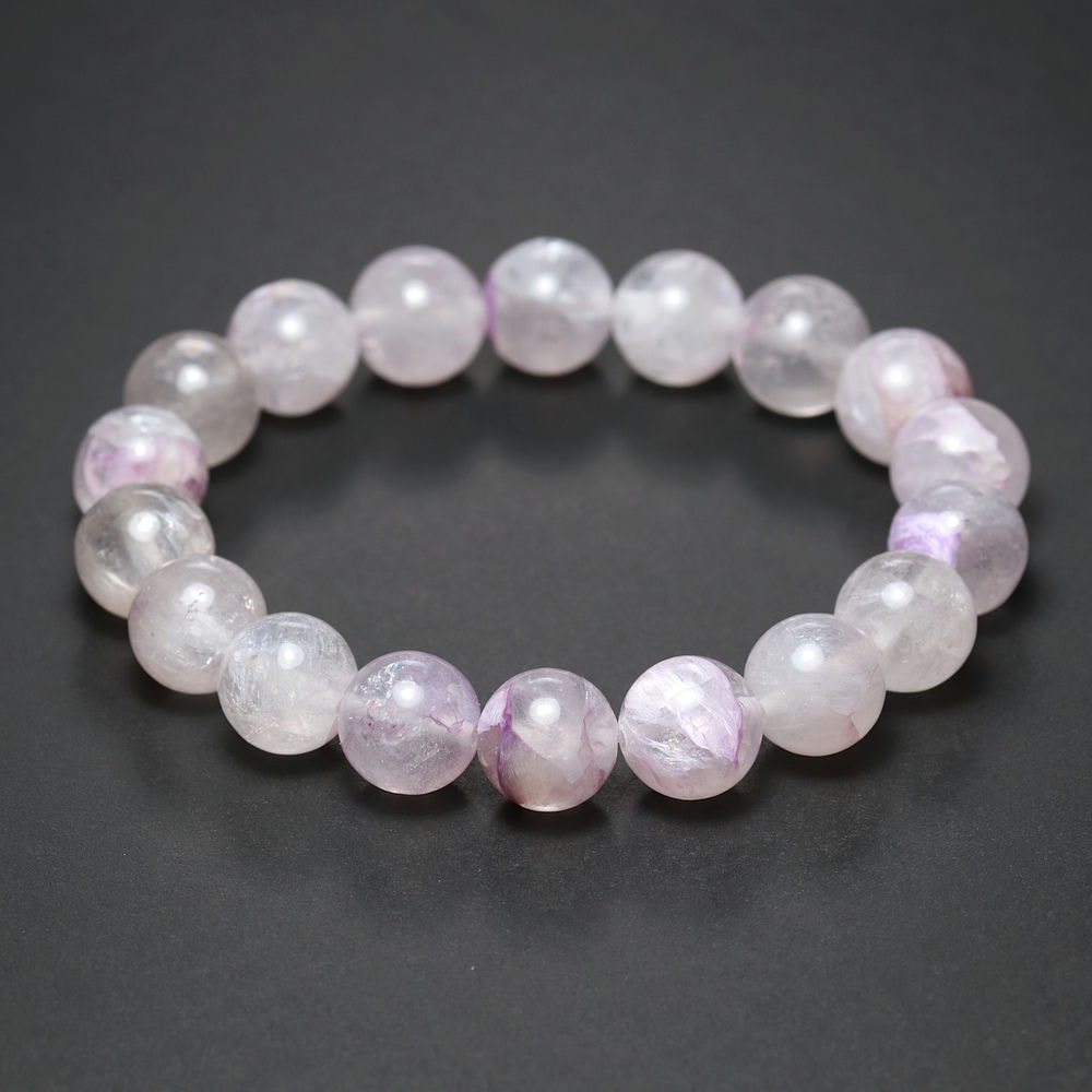 記念特価★ロシア産クリアチャロアイトシリカブレスレット(約11mm玉)-slide-0