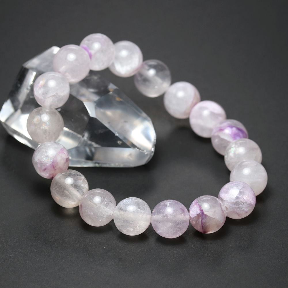 記念特価★ロシア産クリアチャロアイトシリカブレスレット(約11mm玉)-slide-6