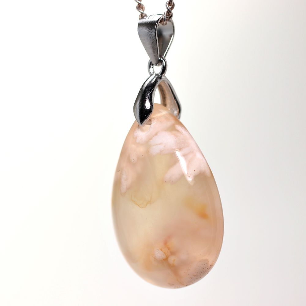 記念特価★マダガスカル産桜瑪瑙ペンダントトップ(シルバー925)-slide-1
