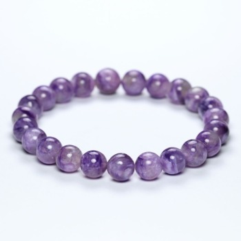 記念特価★[大特価！3A]ロシア産チャロアイトクォーツブレスレット（約8.5mm玉）(24th-CHAQ-BR0851IS)