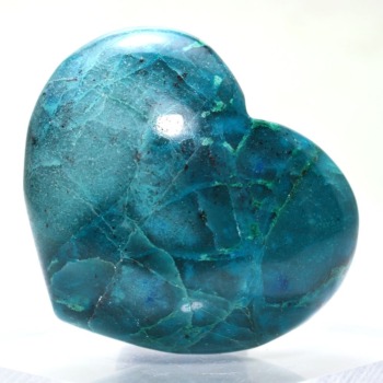 記念特価★ペルー産クリソコラハートシェイプ(24th-CHRYS-HT0560IS)