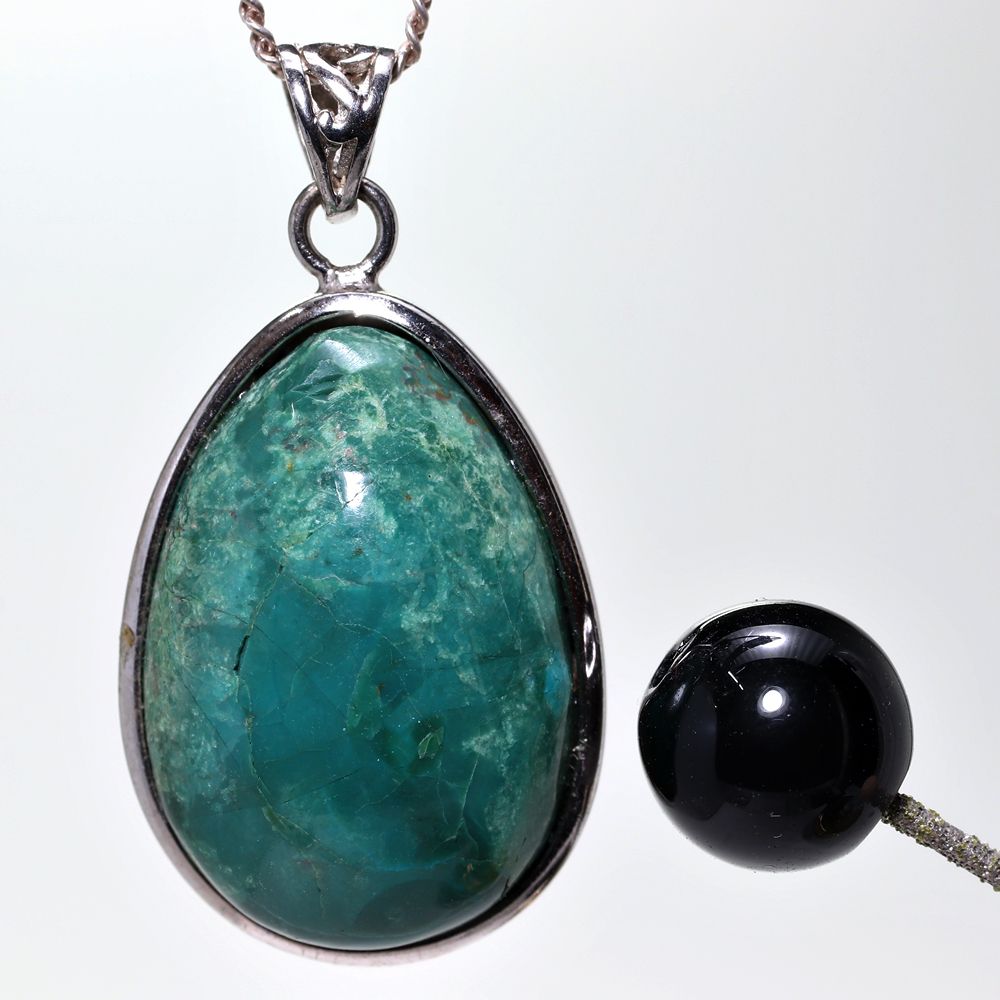 記念特価★ペルー産クリソコラペンダントトップ(シルバー925)-slide-7