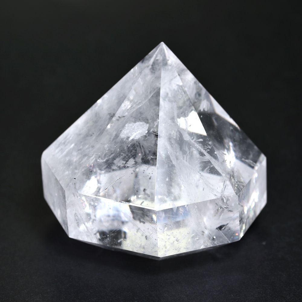 記念特価★ブラジル産ダイヤモンドカットクリスタル(水晶オブジェ)-slide-5