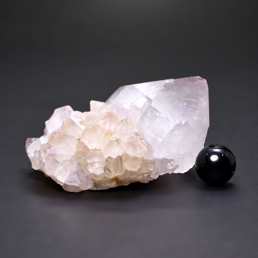 記念特価★南アフリカ産カクタスホワイトアメジストクラスター(原石57.0g)-slide-7