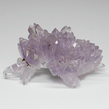 記念特価★ブラジル産フラワーアメジスト原石クラスター(24th-FAM-CL0630IS)
