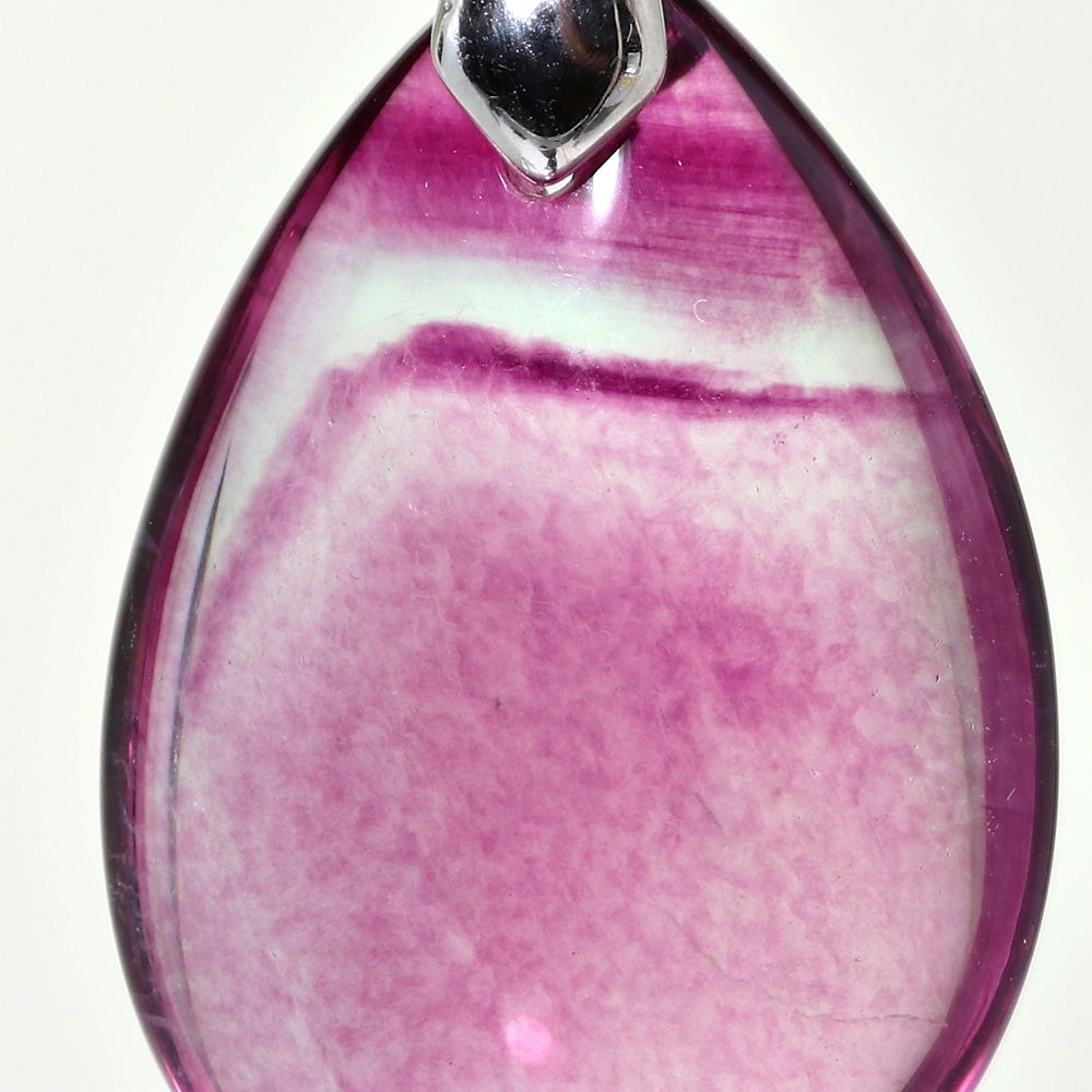 記念特価★ピンクフローライトドロップペンダントトップ(シルバー925)-slide-6