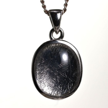 記念特価★ナミビア産ギベオン隕石ペンダントトップ（シルバー925）(24th-GIBEO-PT0027IS)