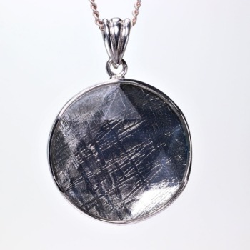 記念特価★ギベオンヘキサゴンカットペンダントトップ（シルバー925）(24th-GIBEO-PT0083IS)