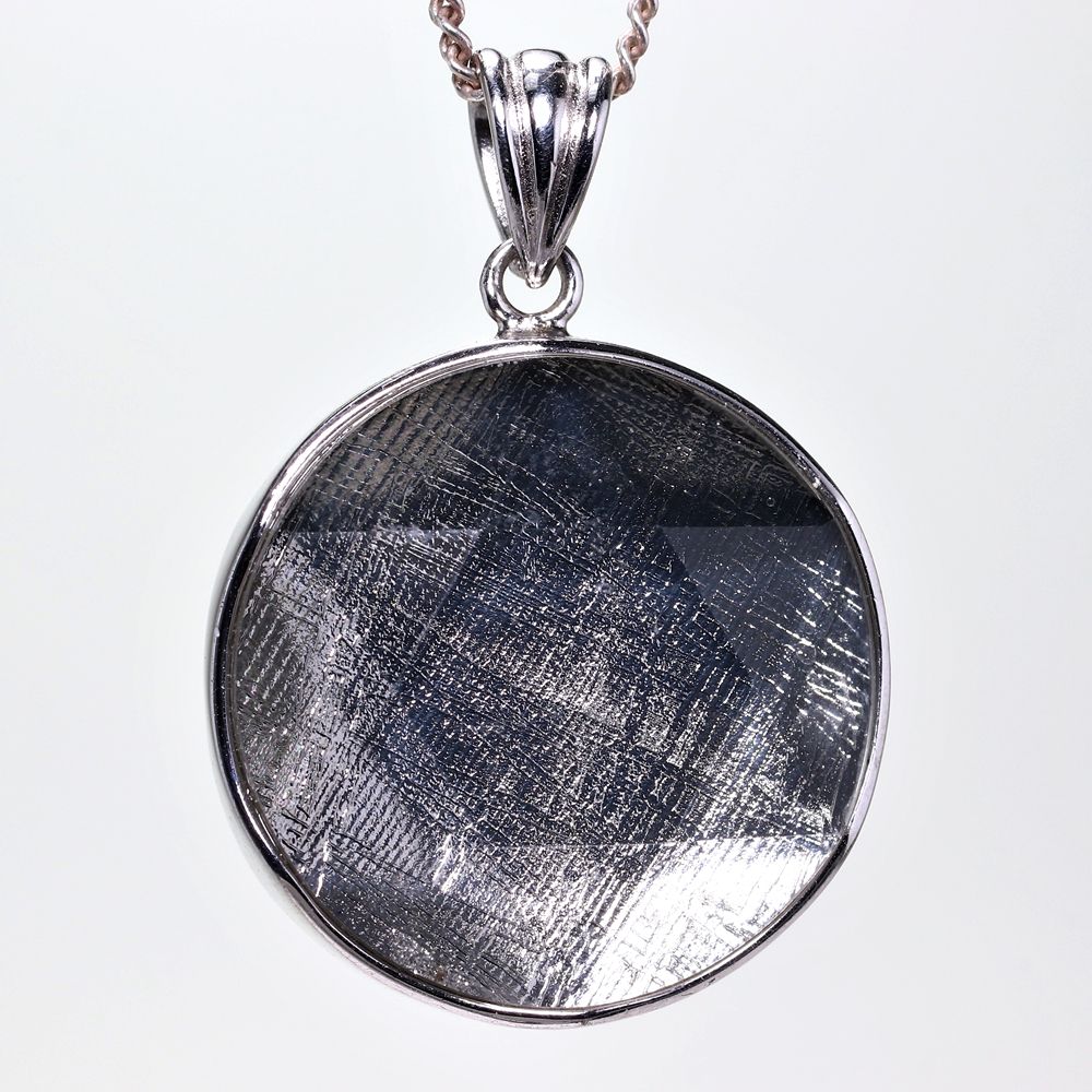 記念特価★ギベオンヘキサゴンカットペンダントトップ(シルバー925)-slide-5