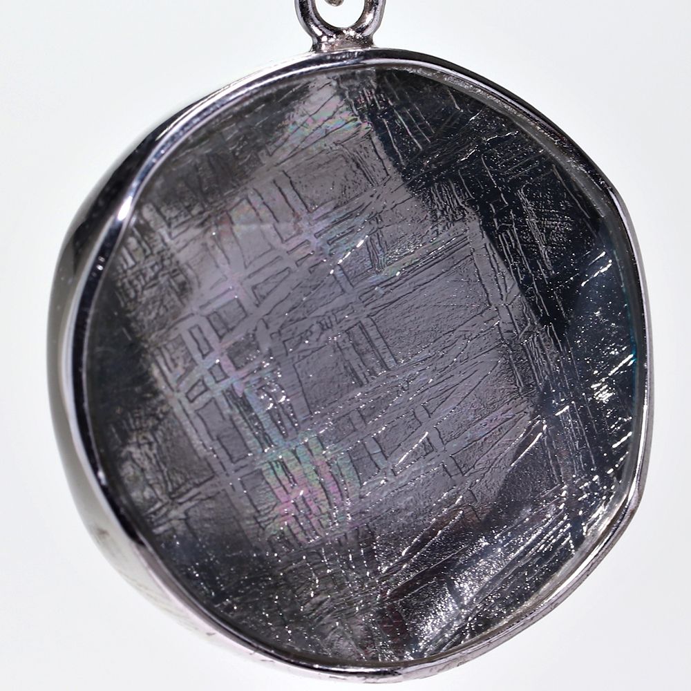 記念特価★ギベオンヘキサゴンカットペンダントトップ(シルバー925)-slide-6