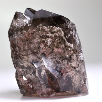 記念特価★[希少]ブラジル産ガーデン水晶ナチュラルポイント（原石264g・この美しさは大変希少なもの！）(24th-GRDNQ-NP2640IS)