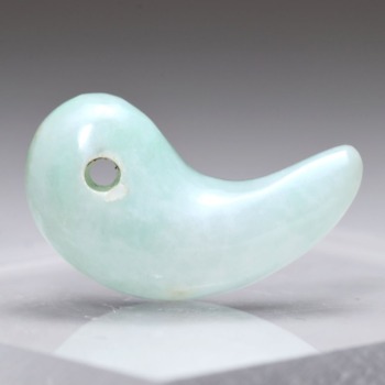 記念特価★[高品質]糸魚川産翡翠勾玉(24th-IHISI-MG0025IS)