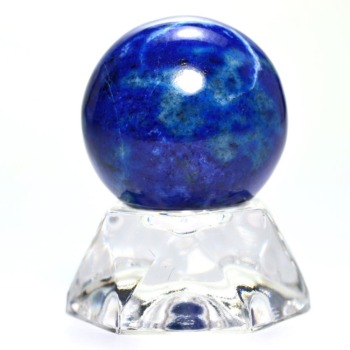 【第三弾】記念特価★[高品質]アフガニスタン産ラピスラズリ丸玉/スフィア（直径28.6mm）(24th-LAPIS-SP0286IS)