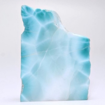 記念特価★[高品質]ドミニカ共和国産ラリマースライスカット（45.0g・自立します）(24th-LARIM-SL0450IS)