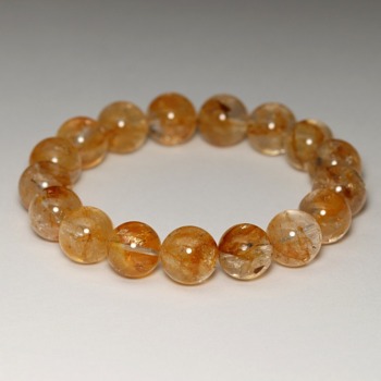 記念特価★ライモナイトインクォーツブレスレット（約13mm玉）(24th-LIMN-BR1301IS)