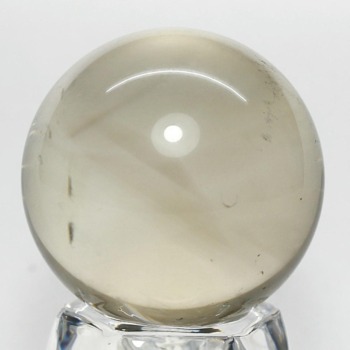 記念特価★[高品質]ブラジル産レモンクォーツ丸玉/スフィア（直径33.3mm）(24th-LMO-SP0510IS)