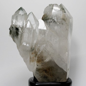 記念特価★インド/マニハール産ヒマラヤカテドラル水晶原石/クラスタータイプ（専用木製台座付属）(24th-MAH-CL27600IS)