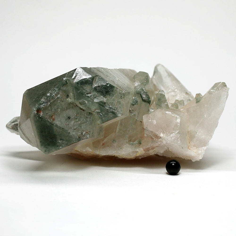 記念特価★インド/マニカラン産ヒマラヤグリーンファントム水晶クラスター(原石1.24kg)-slide-14