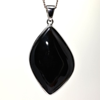 記念特価★[高品質]中国/山東省産モリオンペンダントトップ（シルバー925）(24th-MORIO-PT0122IS)