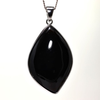 記念特価★[高品質]中国/山東省産モリオンペンダントトップ（シルバー925）(24th-MORIO-PT0147IS)