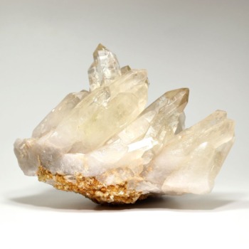 記念特価★[超希少！]ブラジル/ミナスジェライス州産天然非加熱シトリンカテドラル水晶クラスター（大型原石3.06kg・貴重なオールドストック品！）(24th-NTCIT-CL3060IS)