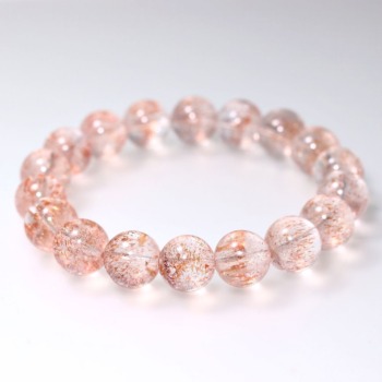 記念特価★[今では超希少！高品質]マダガスカル産オレンジスーパーセブンブレスレット/オレンジレピドクロサイト（約11.5mm玉・市場価格は30万円以上！）(24th-ORSP7-BR1151IS)