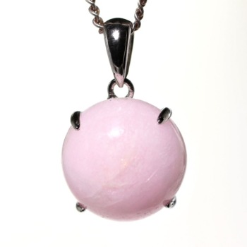 記念特価★ブルガリア産ピンクカルサイトペンダントトップ（シルバー925）(24th-PICAL-PT0019IS)
