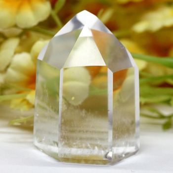 記念特価★[高品質]ブラジル産水晶ポリッシュポイント(24th-QAZ-PP0450IS)