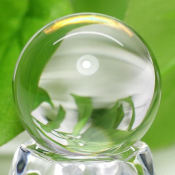記念特価★[高品質]ブラジル産水晶玉/ほぼ無垢丸玉/スフィア（直径27.8mm）(24th-QAZ-SP0298IS)