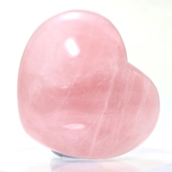 記念特価★ブラジル産ローズクォーツハートシェイプ(24th-ROSEQ-HT0580IS)