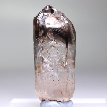 記念特価★ナミビア/ブランドバーグ産水入りスモーキークォーツナチュラルポイント（26.0g・下部にレピドクロサイト内包）(24th-SMKEQ-NP0260IS)