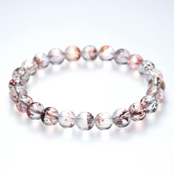 記念特価★[高品質]マダガスカル産スーパーセブンブレスレット/レピドクロサイトインクォーツ（約7.5mm玉）(24th-SSEV-BR0751IS)