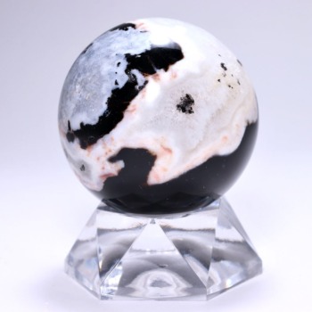 記念特価★[高品質]インド産スレイマンアゲート丸玉/別名ソロモンアゲートスフィア（直径57.0mm・神の石）(24th-SULAG-SPH0570IS)