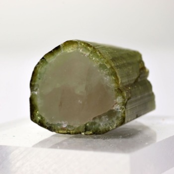 記念特価★ブラジル産ウォーターメロントルマリン結晶原石/上下磨き（15g）(24th-WMTOL-RF0150IS)