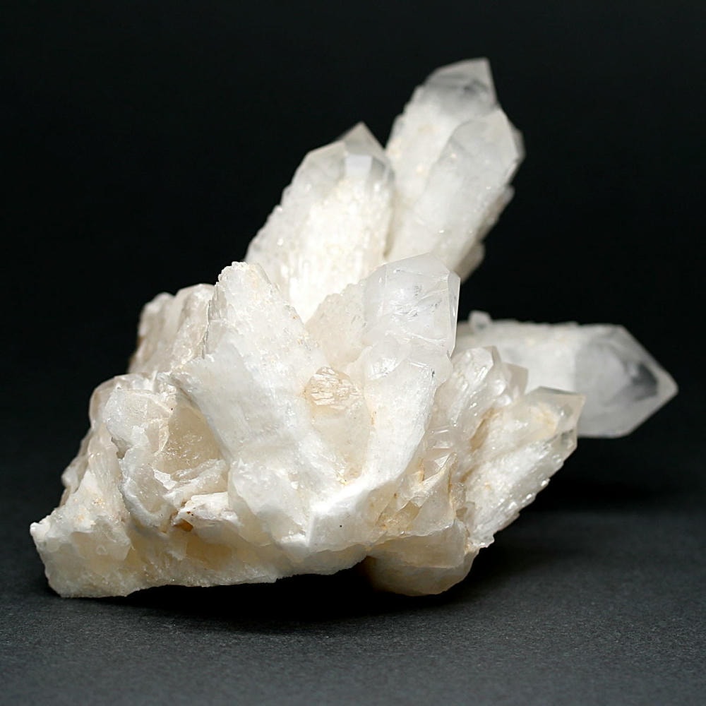 記念特価★マダガスカル産ホワイトファントムクォーツ原石クラスター-slide-2