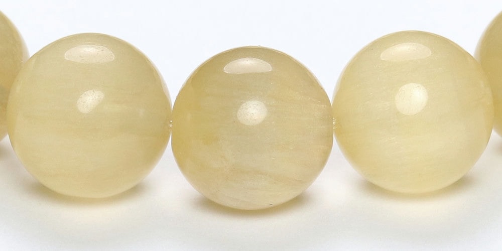 記念特価★中国産イエローフェザーフローライトブレスレット(約11mm玉)-slide-3