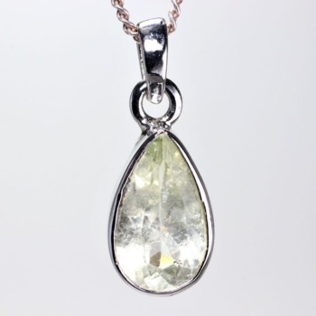 記念特価★[希少レア！]スリランカ産天然イエロートパーズジュエリーカットペンダントトップ（シルバー925・ナチュラルカラー！）(24th-YETPZ-PT0021IS)