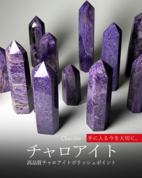 [12/4]高品質チャロアイトポリッシュポイント （手に入る今を大切に。）