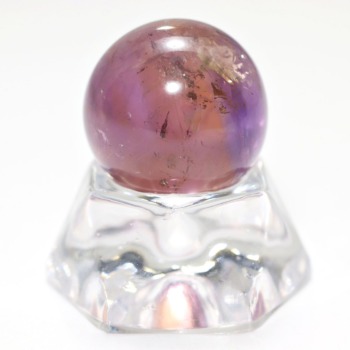 記念特価★[高品質]ボリビア産アメトリン丸玉/スフィア（直径23.0mm）(25th-AMTRI-SPH0023)