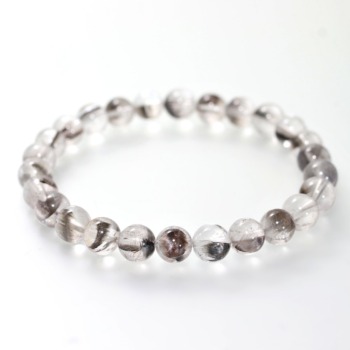 記念特価★[大特価！3A++]プラチナルチルクォーツブレスレット（約7.5mm玉）(25th-PLRUT-BR0751)