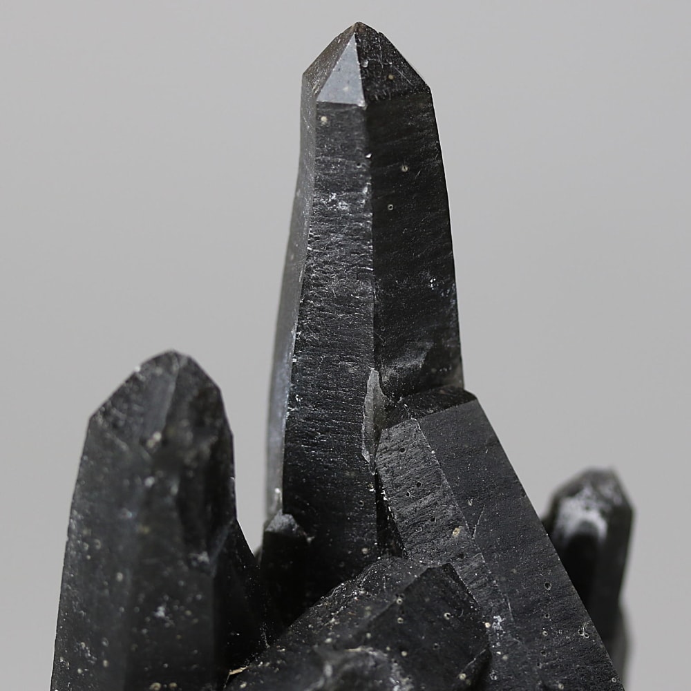 内モンゴル自治区産アクチノライトインクォーツ原石クラスター/通称グリーンクォーツ(ヘデンバーガイト&アクチノライト高密度内包)-slide-8