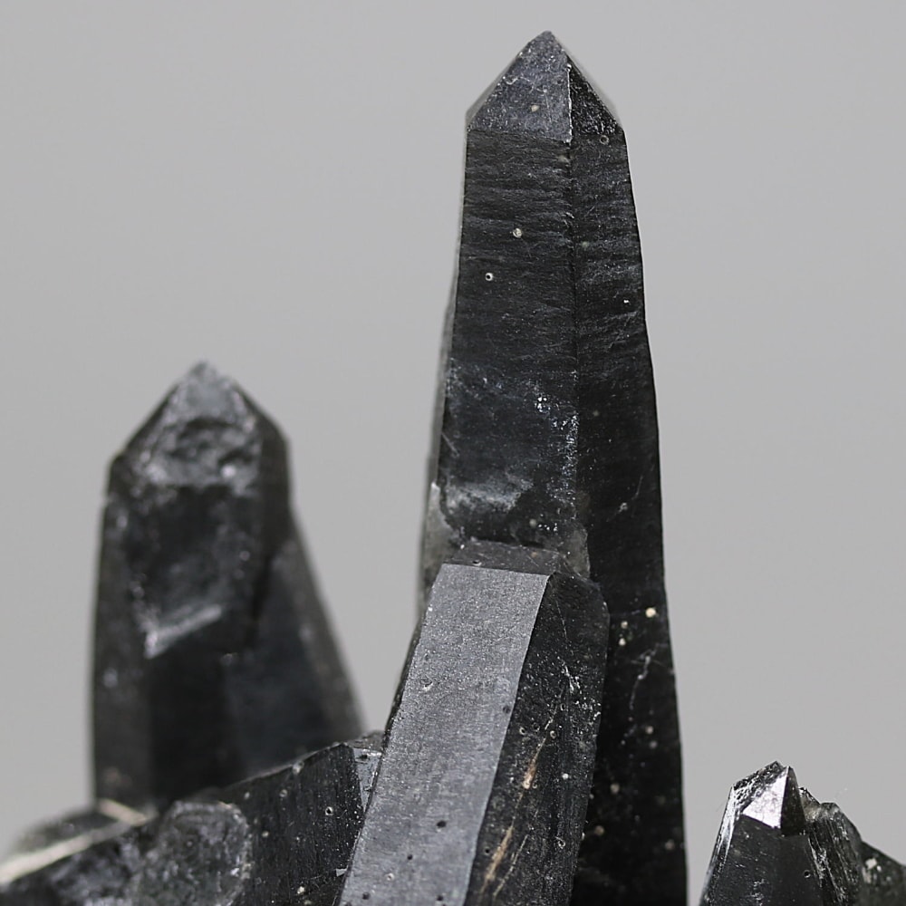 内モンゴル自治区産アクチノライトインクォーツ原石クラスター/通称グリーンクォーツ(ヘデンバーガイト&アクチノライト高密度内包)-slide-9